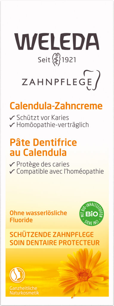 WELEDA pâte dentifrice calendula tb 75 ml