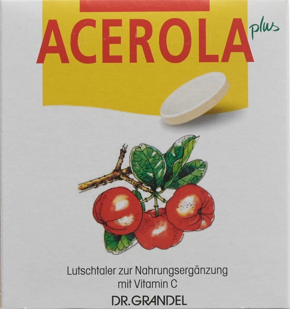 DR. GRANDEL Acerola Plus past à sucer vit C 32 pce