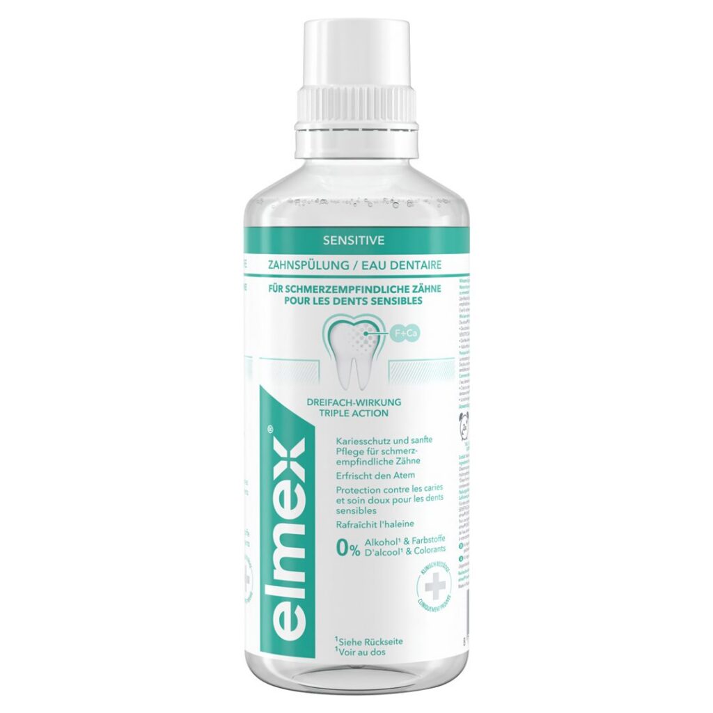 ELMEX SENSITIVE eau dentaire 400 ml
