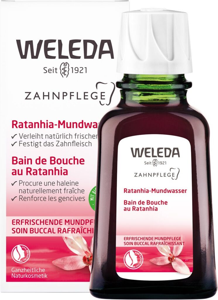 WELEDA bain de bouche ratanhia fl 50 ml