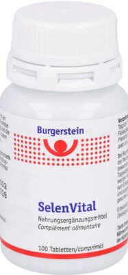 BURGERSTEIN Selenvital cpr 100 pce