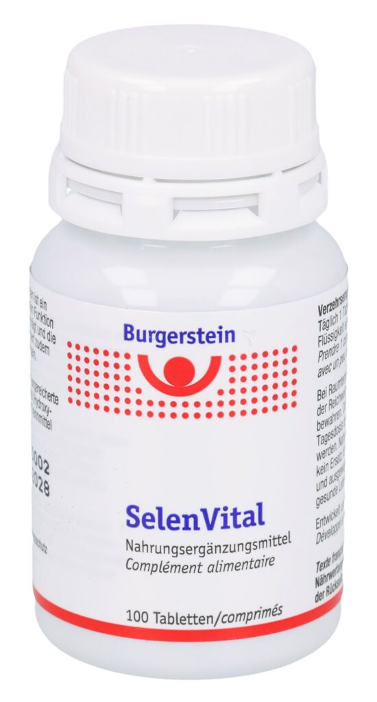 BURGERSTEIN Selenvital cpr 100 pce