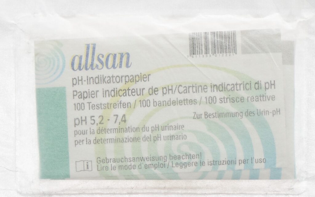 ALLSAN papier indicateur pH 5.2-7.4 100 pce
