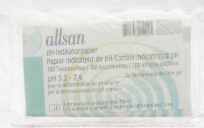 ALLSAN papier indicateur pH 5.2-7.4 100 pce