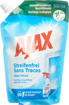 AJAX Vitres Sans Traces recharge 500 ml
