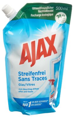AJAX Vitres Sans Traces recharge 500 ml