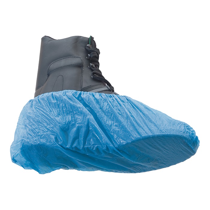 SAHAG housse chaussures polyuréthane bleu 100 pce