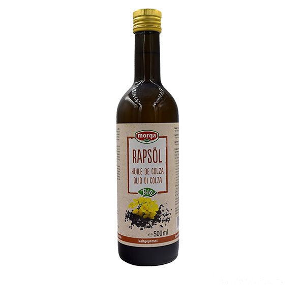 MORGA huile colza bio pressé froid 5 dl