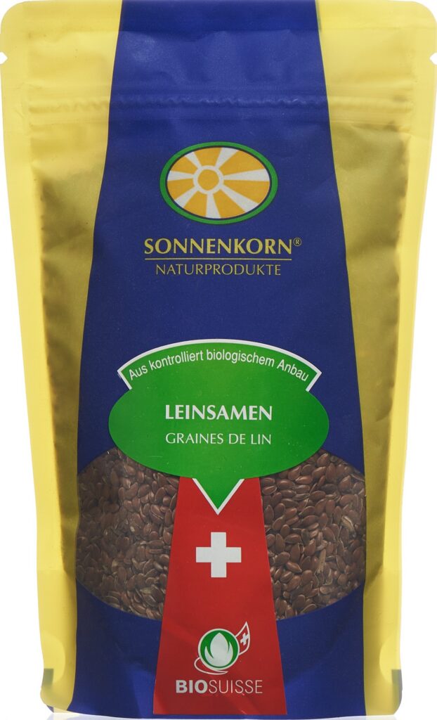 SONNENKORN graines lin bio bourgeon 250 g