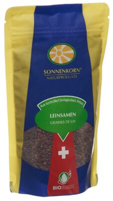 SONNENKORN graines lin bio bourgeon 250 g
