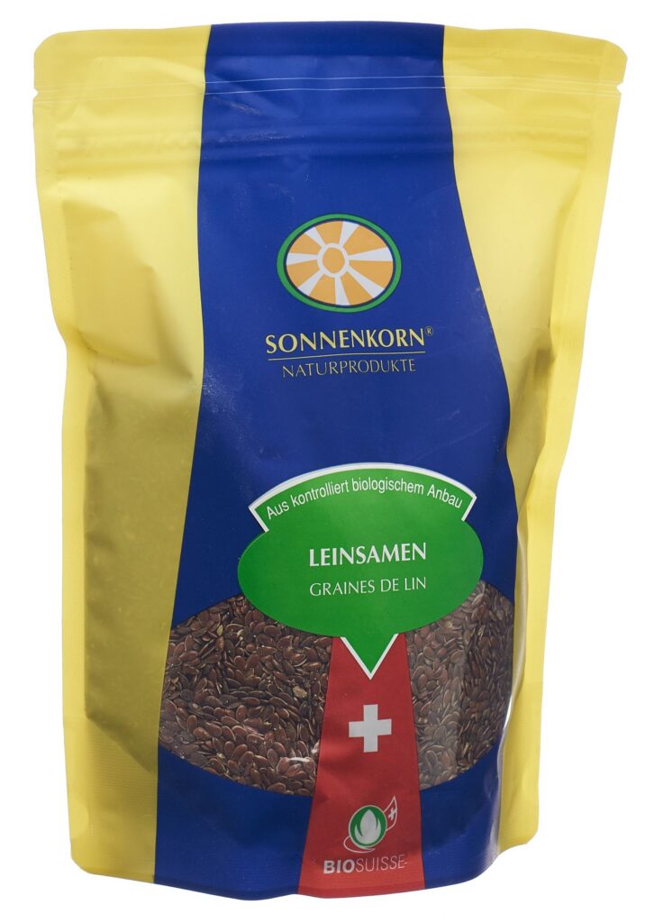 SONNENKORN graines lin bio bourgeon 500 g