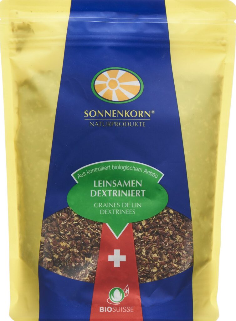 SONNENKORN graines lin dextr bio bourgeon 250 g