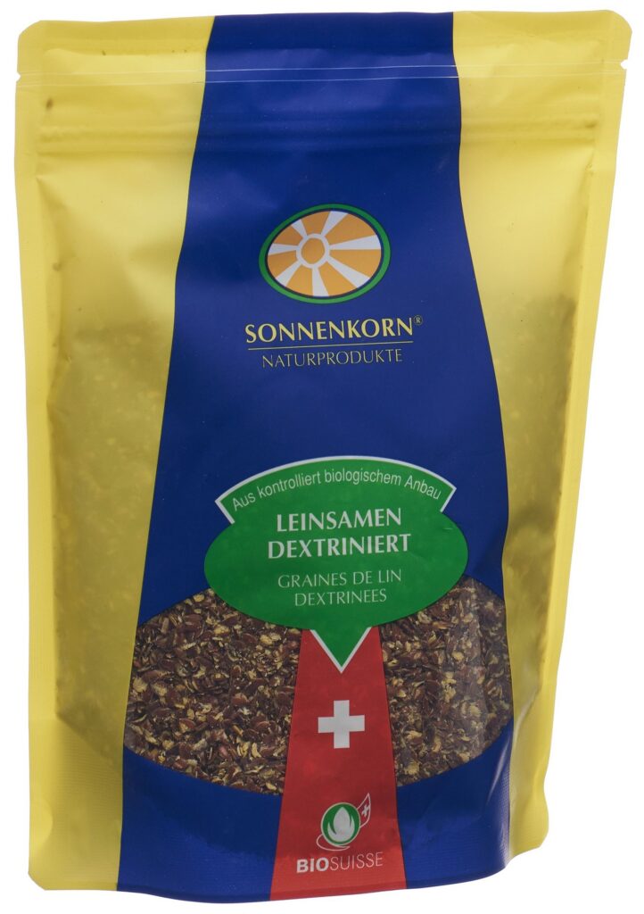SONNENKORN graines lin dextr bio bourgeon 250 g