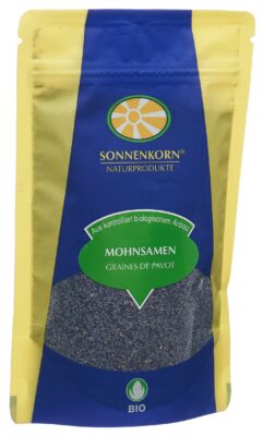 SONNENKORN graines pavot bio 150 g