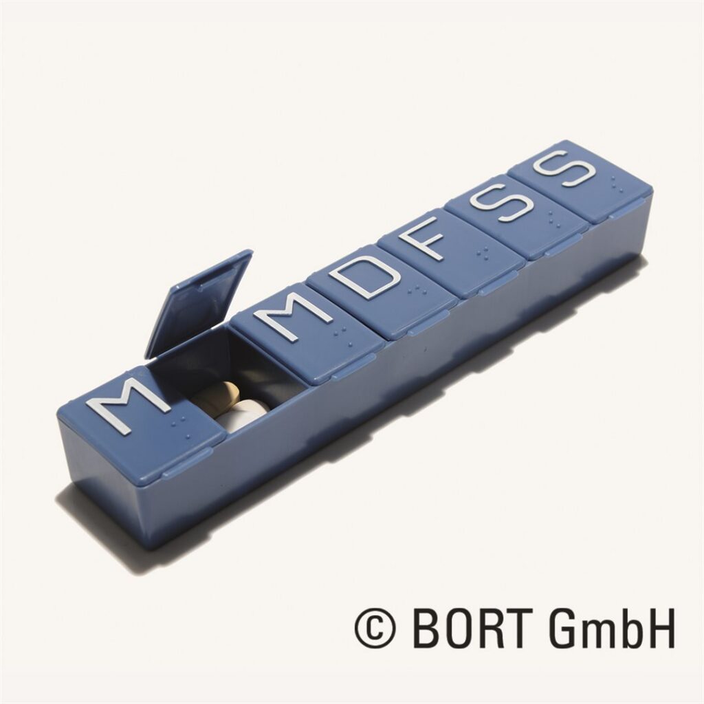 BORT EASYLIFE box comprimés 7 jours bleu