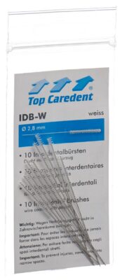 TOP CAREDENT C1 IDB-W brosse interd blanc 10 pce