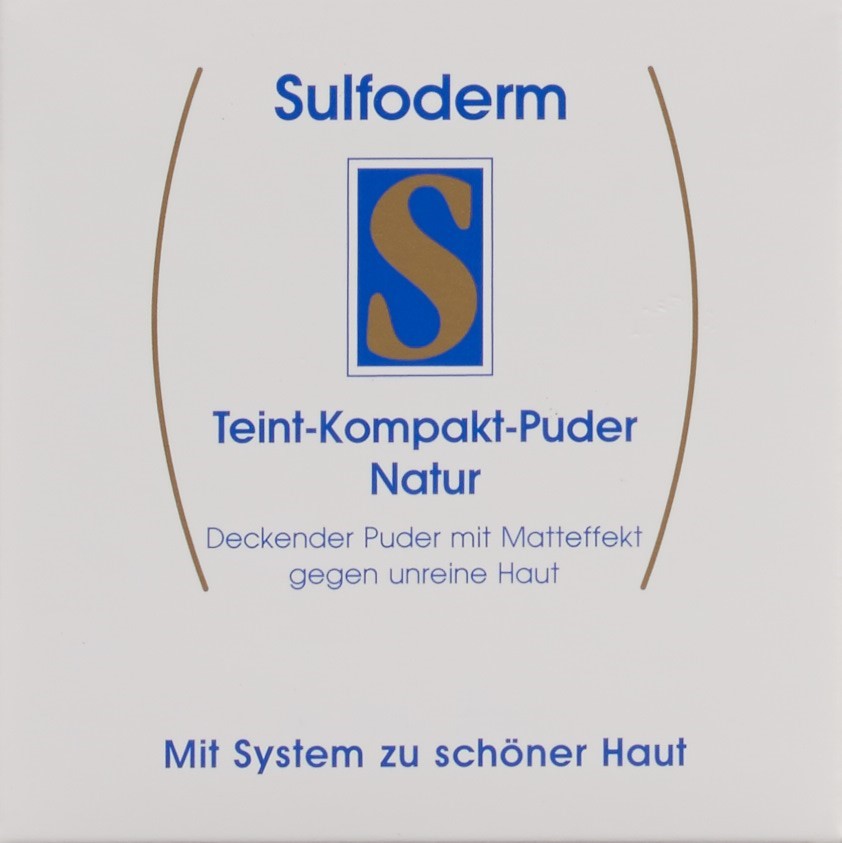 SULFODERM S teint poudre compact bte 10 g
