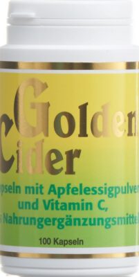 GOLDENCIDER apfelessig caps bte 100 pce