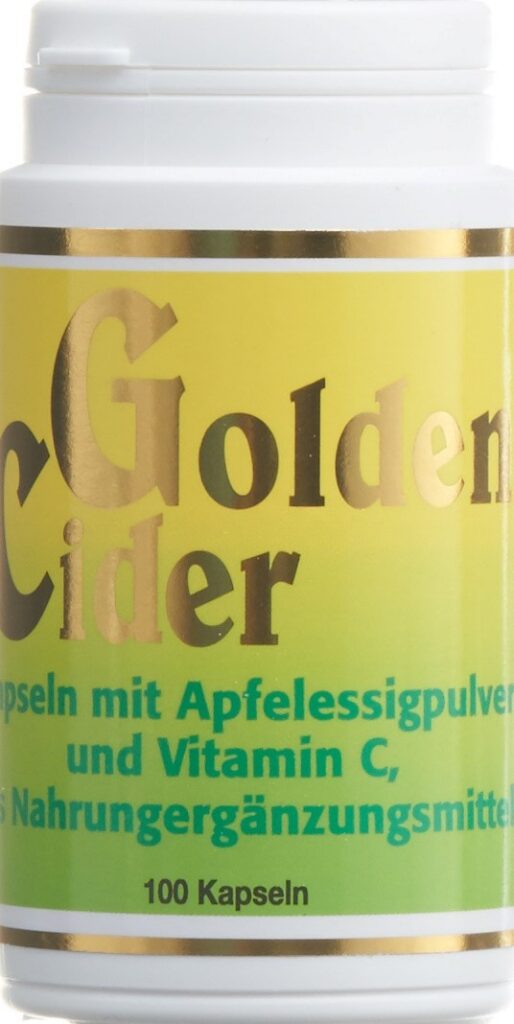 GOLDENCIDER apfelessig caps bte 100 pce