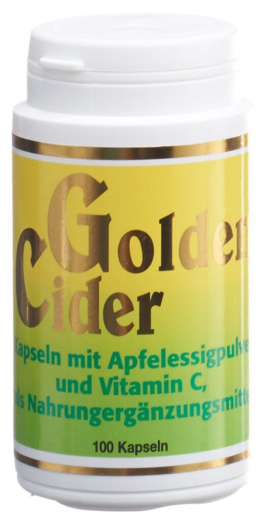 GOLDENCIDER apfelessig caps bte 100 pce