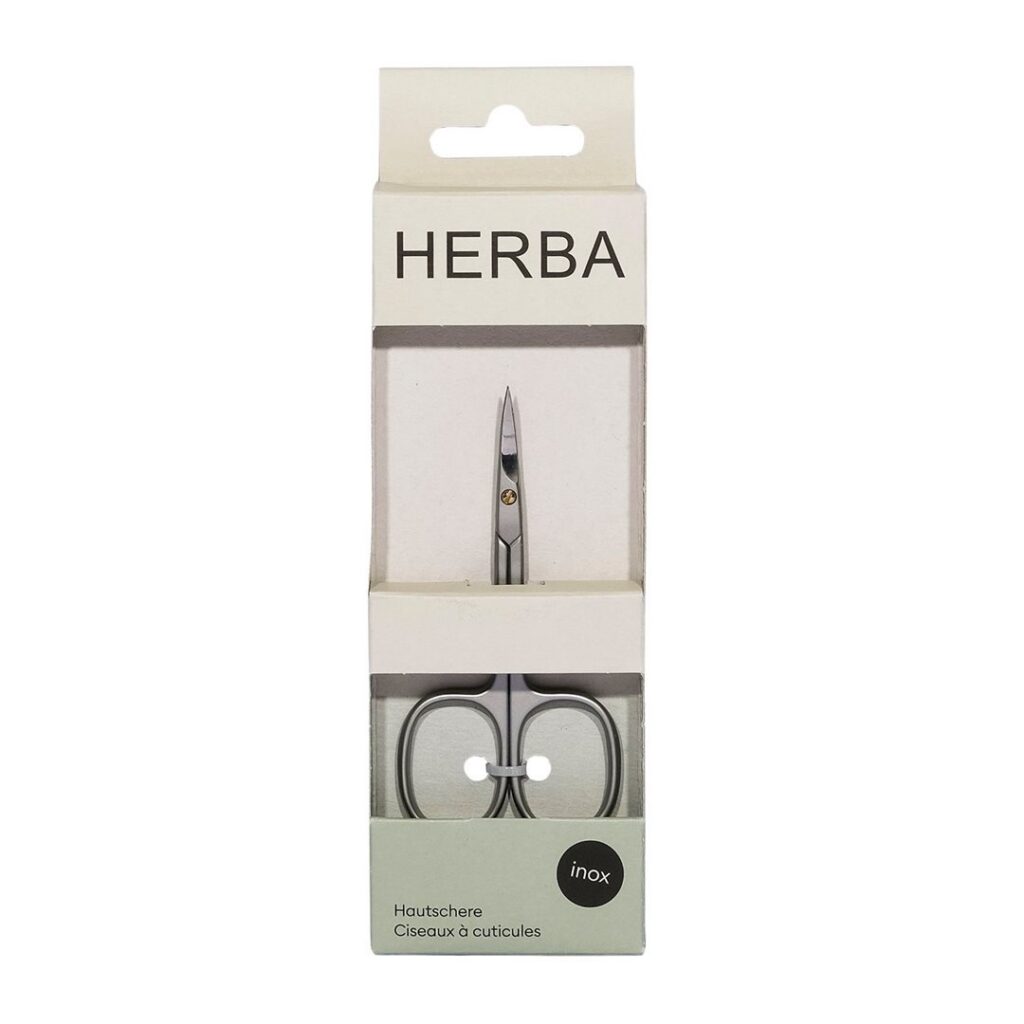 HERBA ciseaux à cuticules Inox