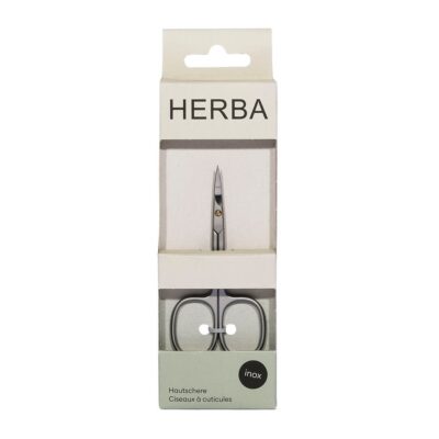 HERBA ciseaux à cuticules Inox