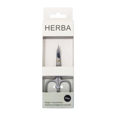 HERBA ciseaux à ongles et cuticules Inox