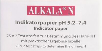 ALKALA N papier indicateur pH 5.2-7.4