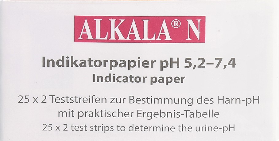 ALKALA N papier indicateur pH 5.2-7.4