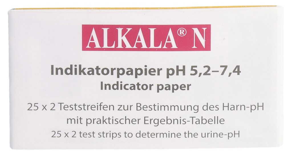 ALKALA N papier indicateur pH 5.2-7.4