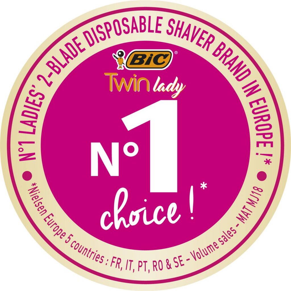 BIC Twin Lady rasoir 2-lames assorties 10 pce