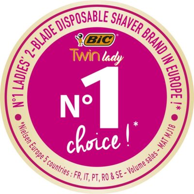 BIC Twin Lady rasoir 2-lames assorties 10 pce