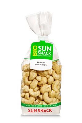 BIO SUN SNACK noix de cajou bio sach 200 g