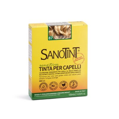 SANOTINT Sensitive teinture 87 très blond doré