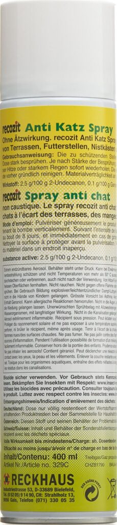 RECOZIT spray anti chat/chien 400 ml