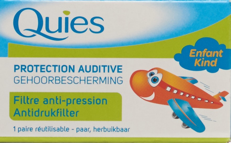 QUIES Earplanes protect surpression enfants 2 pce