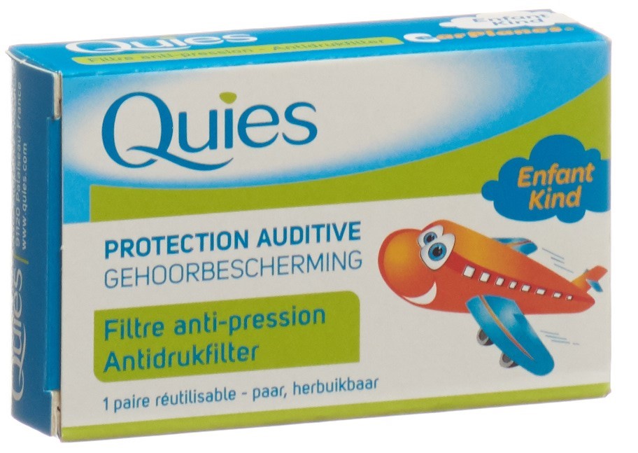 QUIES Earplanes protect surpression enfants 2 pce