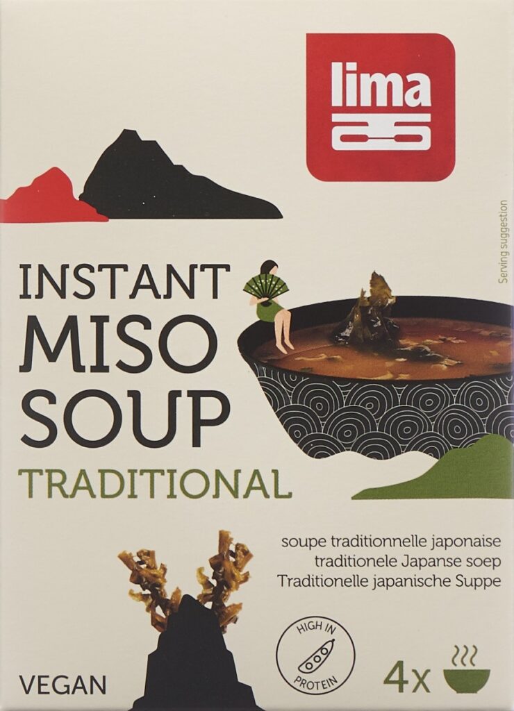 LIMA Miso Soupe instant 4 x 10 g