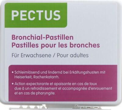 PECTUS pastilles bronchique bte 40 pce