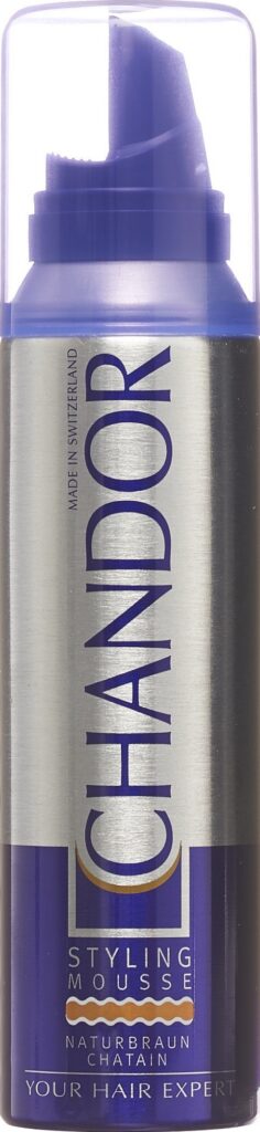 CHANDOR COLOUR styling mousse châtain 150 ml