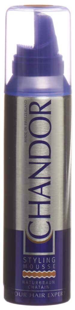 CHANDOR COLOUR styling mousse châtain 150 ml