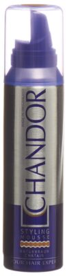 CHANDOR COLOUR styling mousse châtain 150 ml