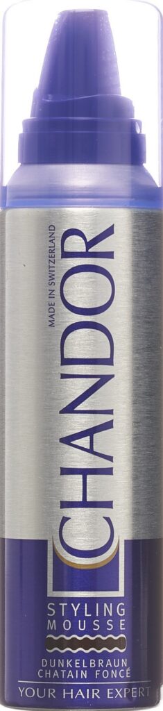 CHANDOR COLOUR styling mousse châtain foncé 150 ml