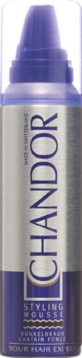 CHANDOR COLOUR styling mousse châtain foncé 150 ml