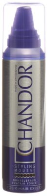 CHANDOR COLOUR styling mousse châtain foncé 150 ml