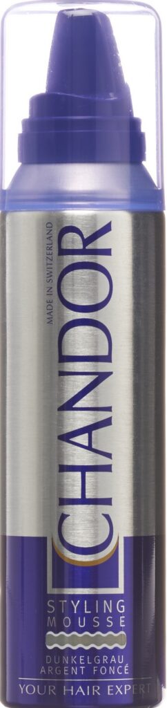 CHANDOR COLOUR styling mousse argent foncé 150 ml