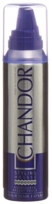 CHANDOR COLOUR styling mousse argent foncé 150 ml