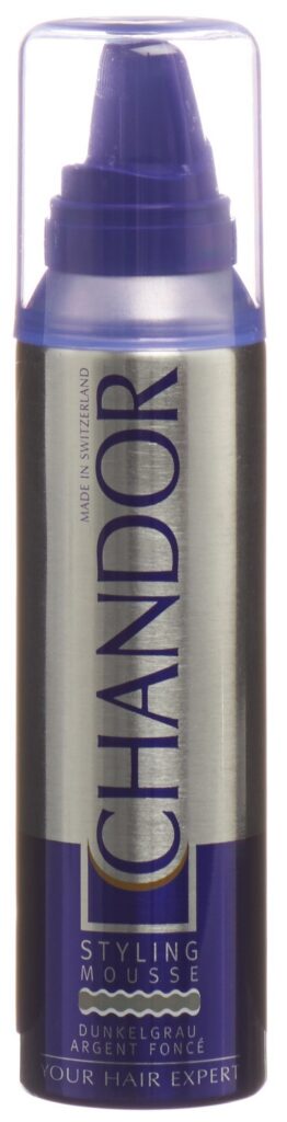 CHANDOR COLOUR styling mousse argent foncé 150 ml