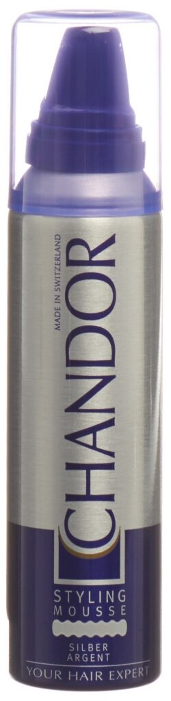 CHANDOR COLOUR styling mousse argent 150 ml
