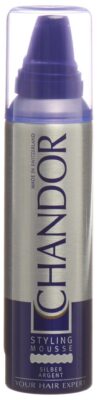 CHANDOR COLOUR styling mousse argent 150 ml